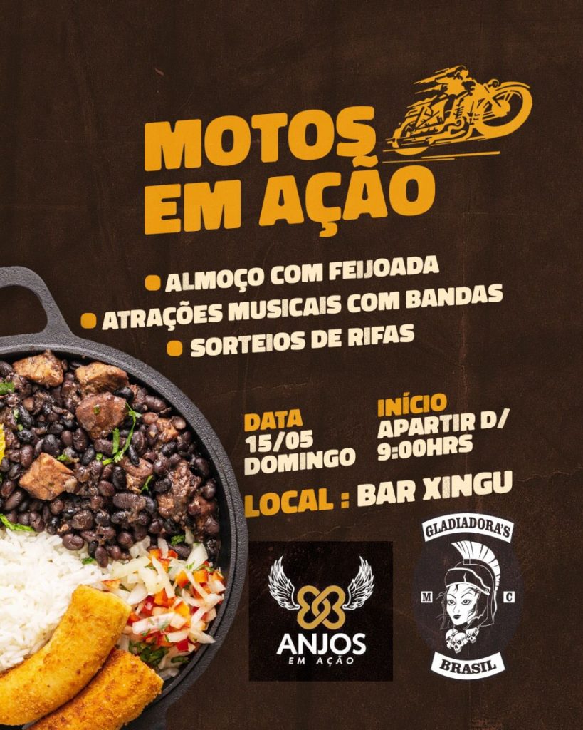 Moto Clube Feminino Realiza Feijoada Para Ajudar Projeto Sinopense