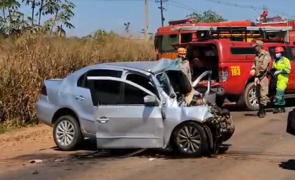 Mulher não resiste e morre após colisão violenta na BR 163 em Sinop