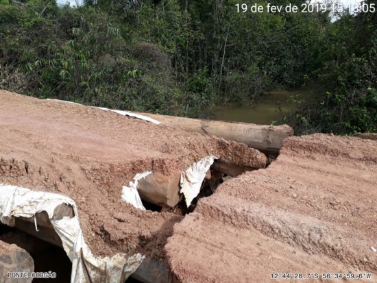 Pontes estragam devido à chuva e produtores sofrem com escoamento de safra, Veja fotos 8