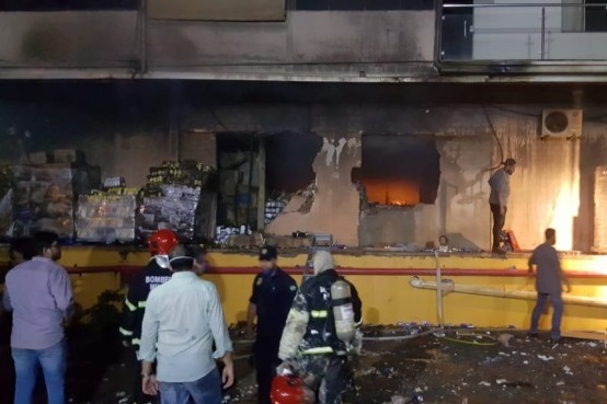 Incêndio em supermercado causa prejuízo de quase R$ 6 milhões 2