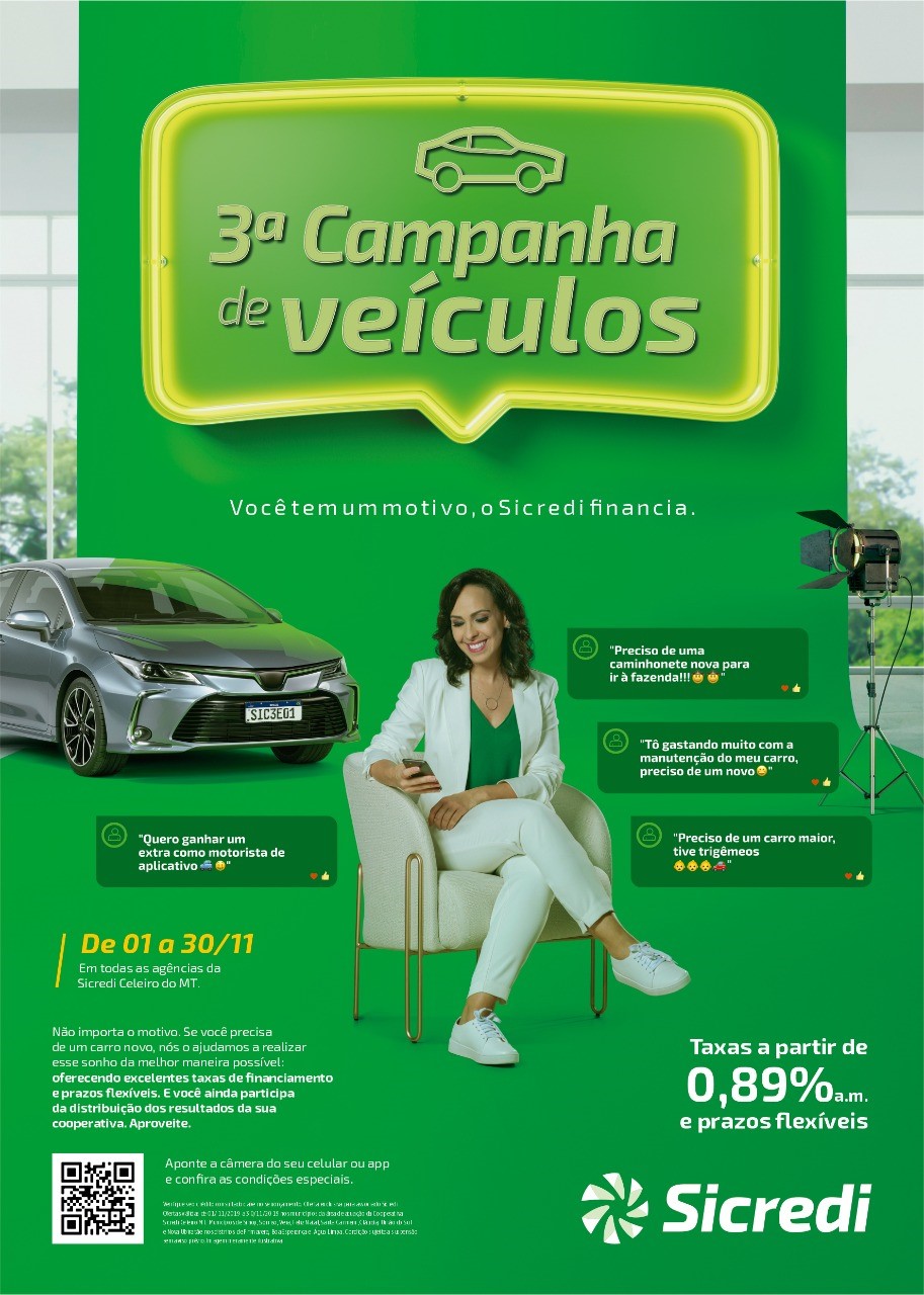 Sicredi Celeiro lança Campanha que facilita o financiamento de veículos 4