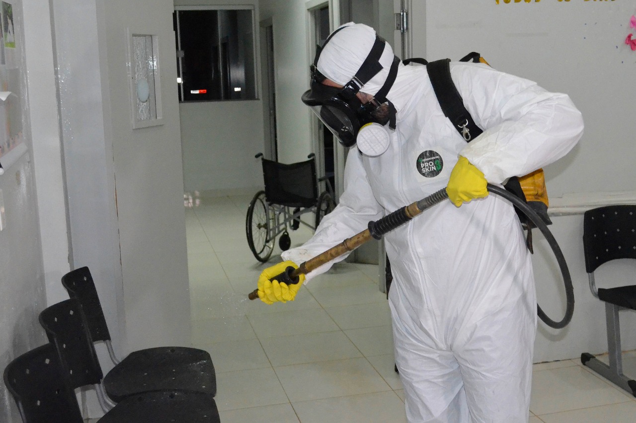 Cinco postos de saúde de Sinop são desinfectados 1
