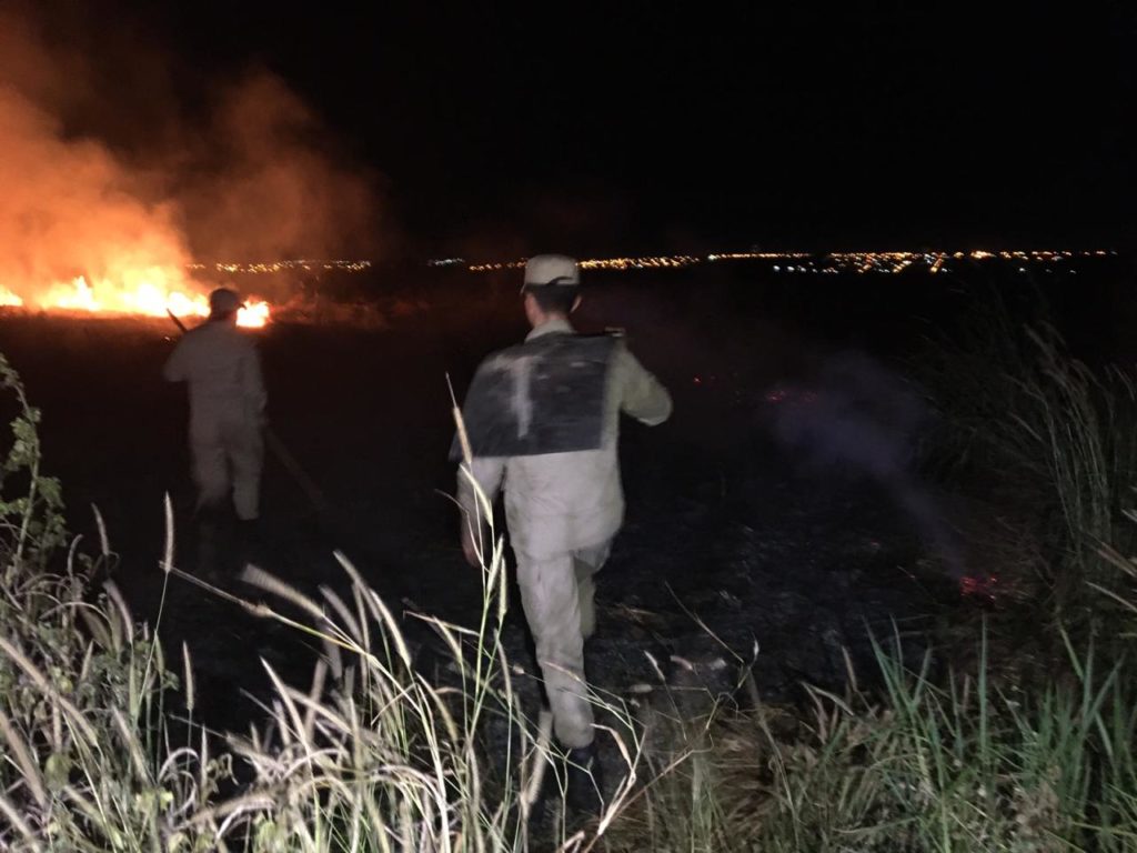 Incêndio atinge área de 8 hectares em Sorriso