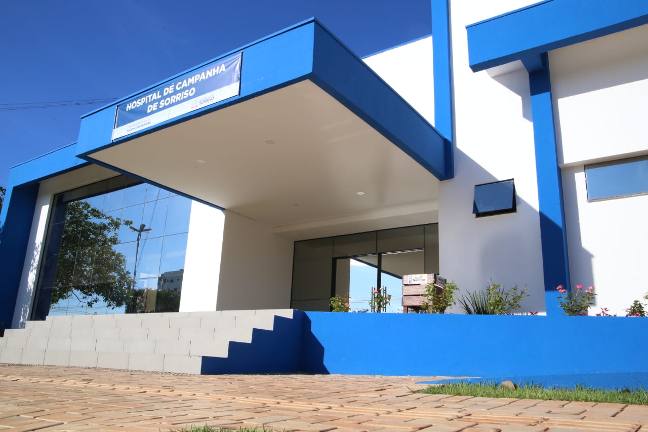 Hospital de campanha contra o coronavírus é inaugurado em Sorriso