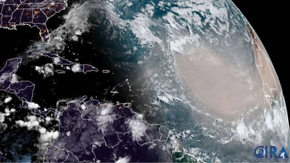 Nuvem de poeira viaja 10 mil km do Saara para as Américas; Entenda