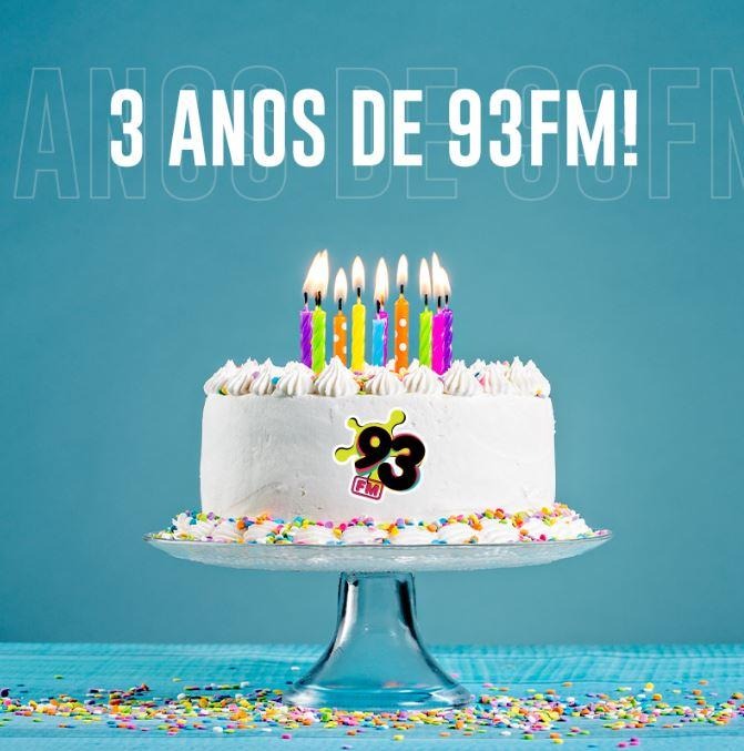 Rádio 93 FM comemora três anos de aniversário em Sinop