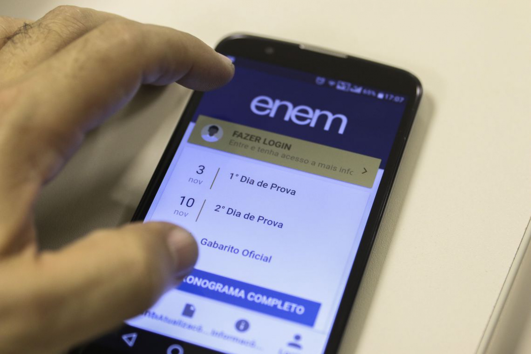 MEC divulga resultado de enquete sobre a aplicação do Enem