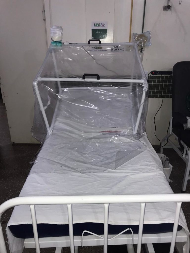Hospital de Campanha recebe Cápsulas Vanessa contra covid-19