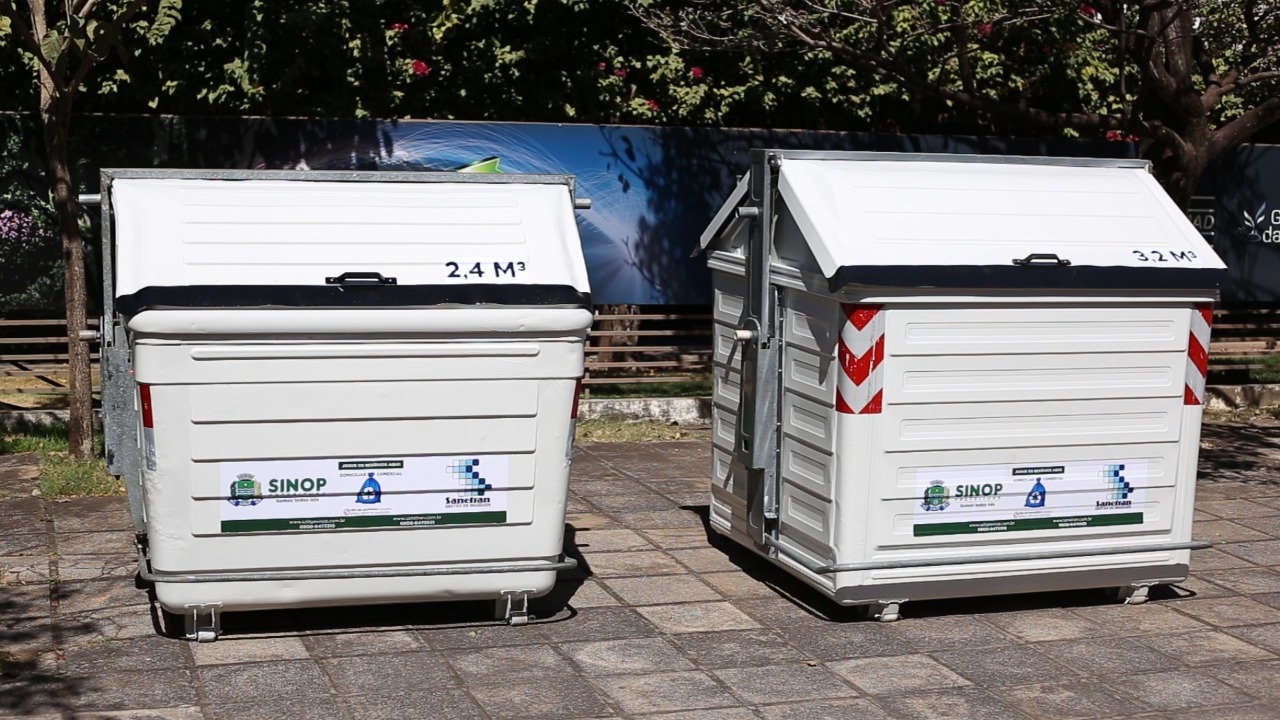 Sinop é a 1ª cidade de Mato Grosso a implantar coleta de lixo automatizada