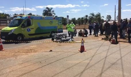 Motoqueiro morre após colidir contra caminhão em Sinop 1