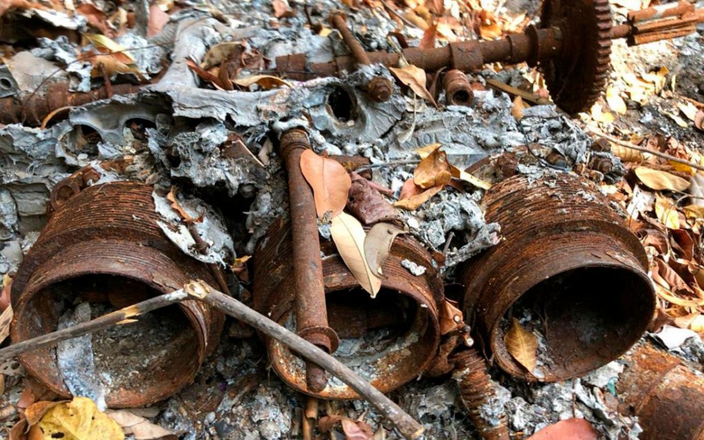 Destroços de aeronave são encontrados em mata no interior de Mato Grosso 5