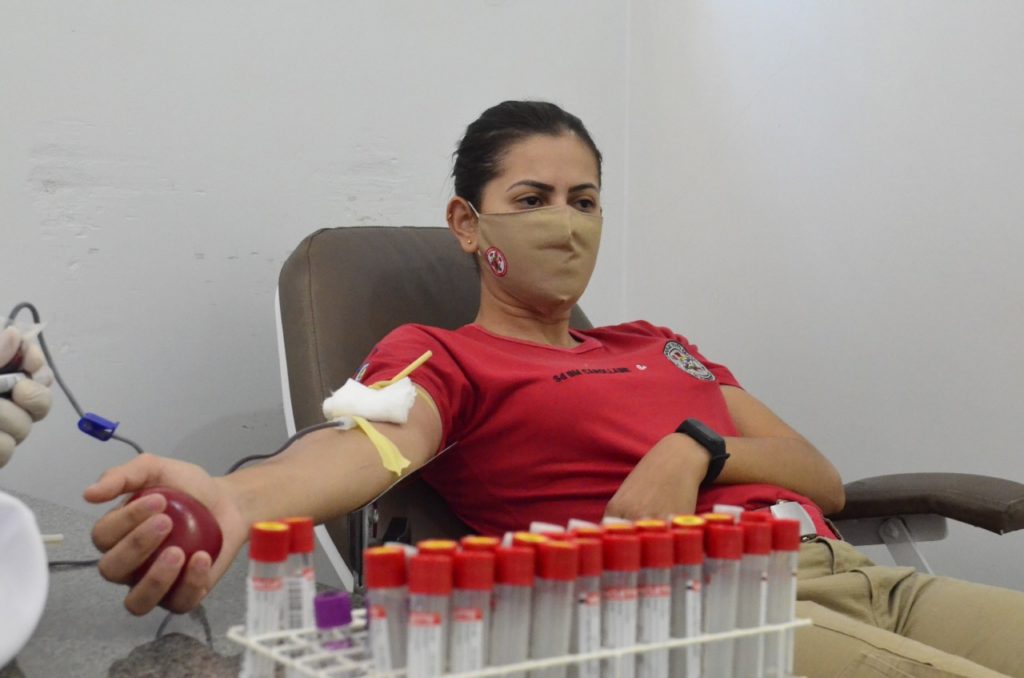 Campanha Bombeiro Sangue Bom incentiva a doação de sangue