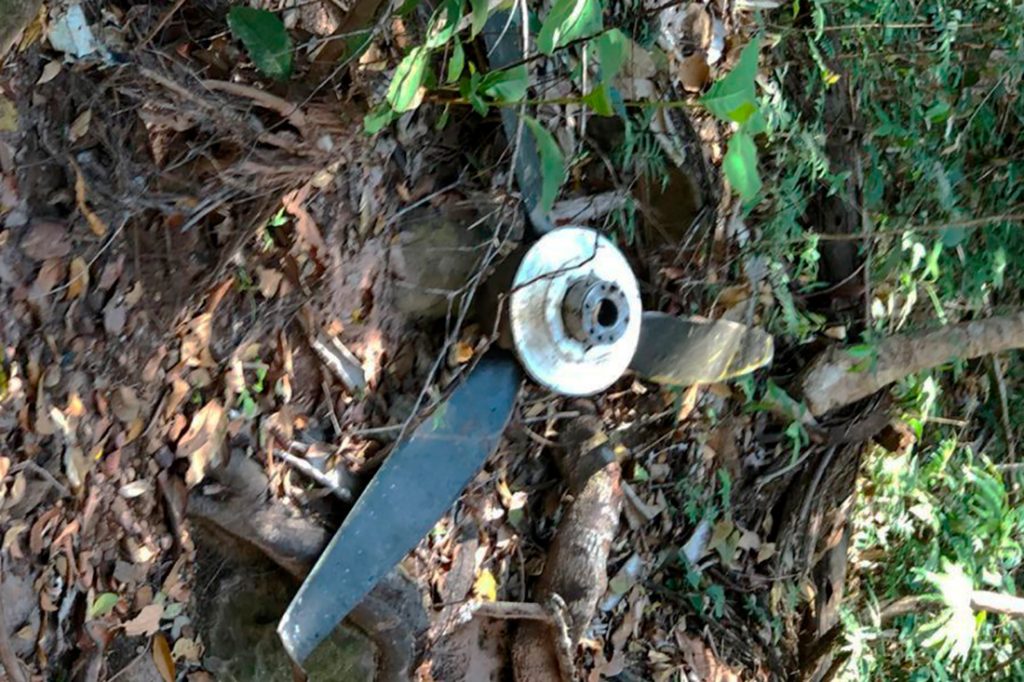 Destroços de aeronave são encontrados em mata no interior de Mato Grosso 1