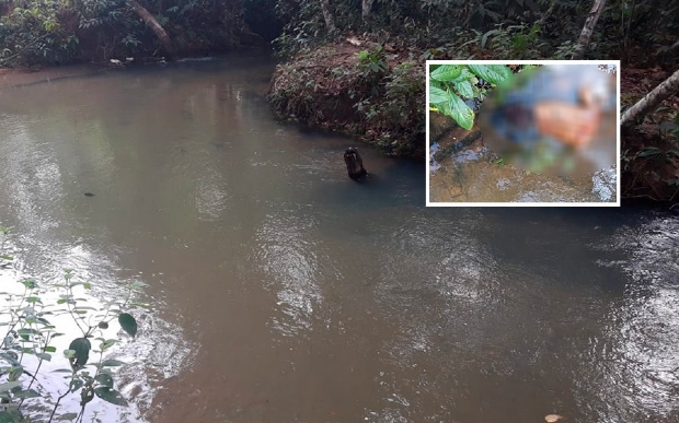 Corpo é encontrado sem cabeça no Rio dos Macacos em Sinop
