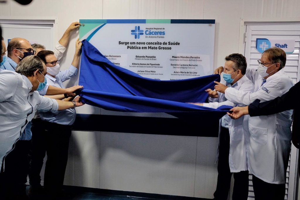 Hospital Regional de Cáceres recebe 30 novos leitos do Estado