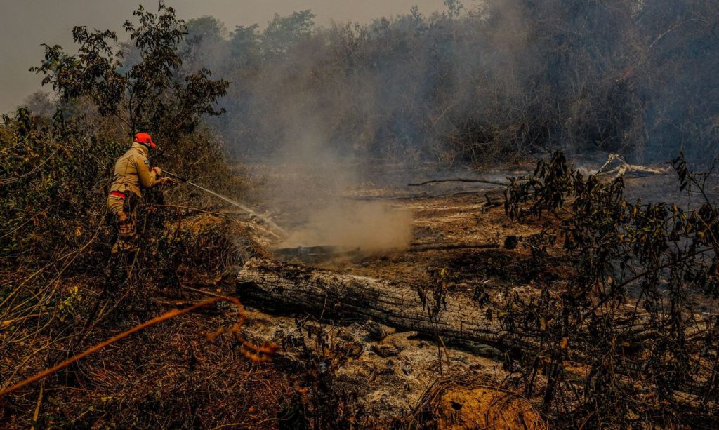 Mato Grosso recebe R$ 10,1 milhões para combate a incêndios