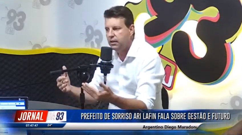 Ari Lafin fala sobre política e gestão no Jornal da 93 FM