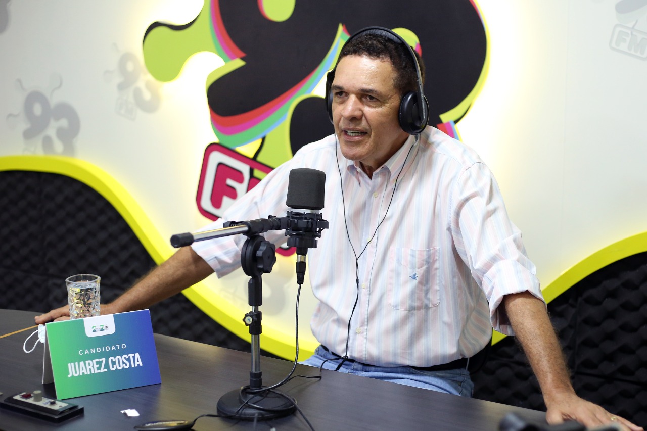 Candidato A Prefeito Juarez Costa É Entrevistado Pela 93 FM