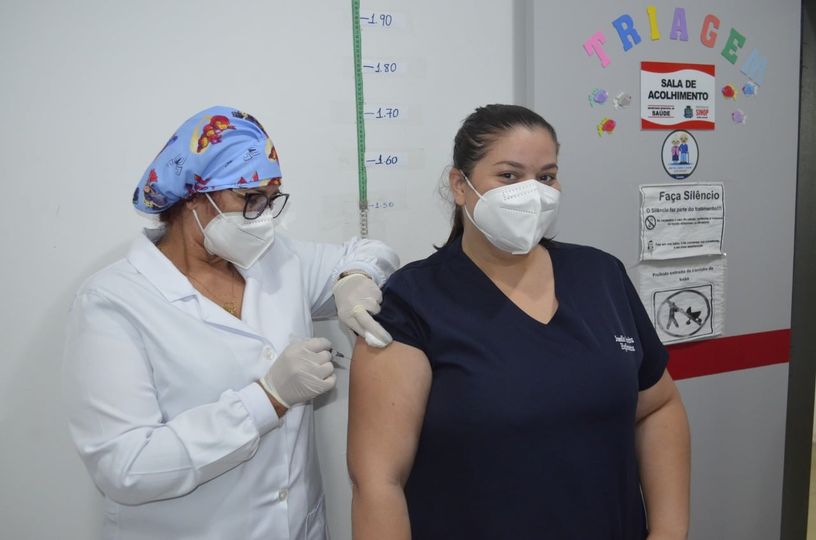 Vacinação de Servidores em Sinop está a todo vapor