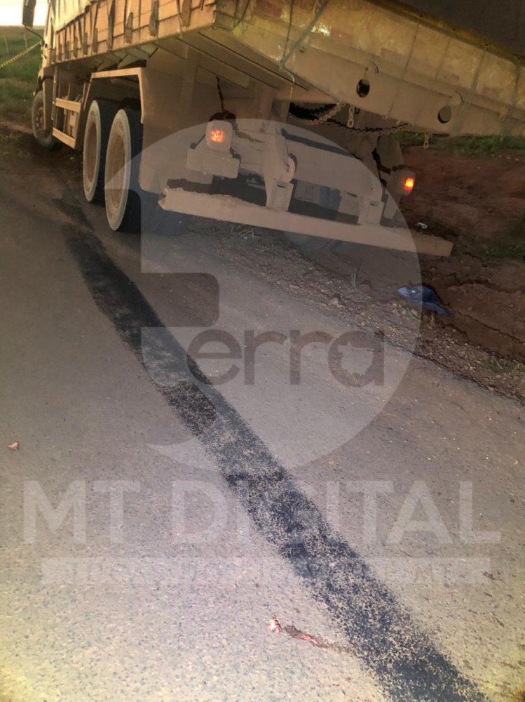 Caminhão atropela e esmaga corpo de ciclista de 28 anos em Tapurah 2