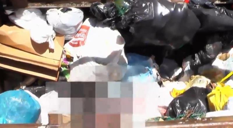 Corpo de recém nascido de 8 meses é encontrado em caminhão de lixo