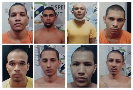 COVID-19: 8 presos infectados pulam o muro e fogem da cadeia em Mato Grosso