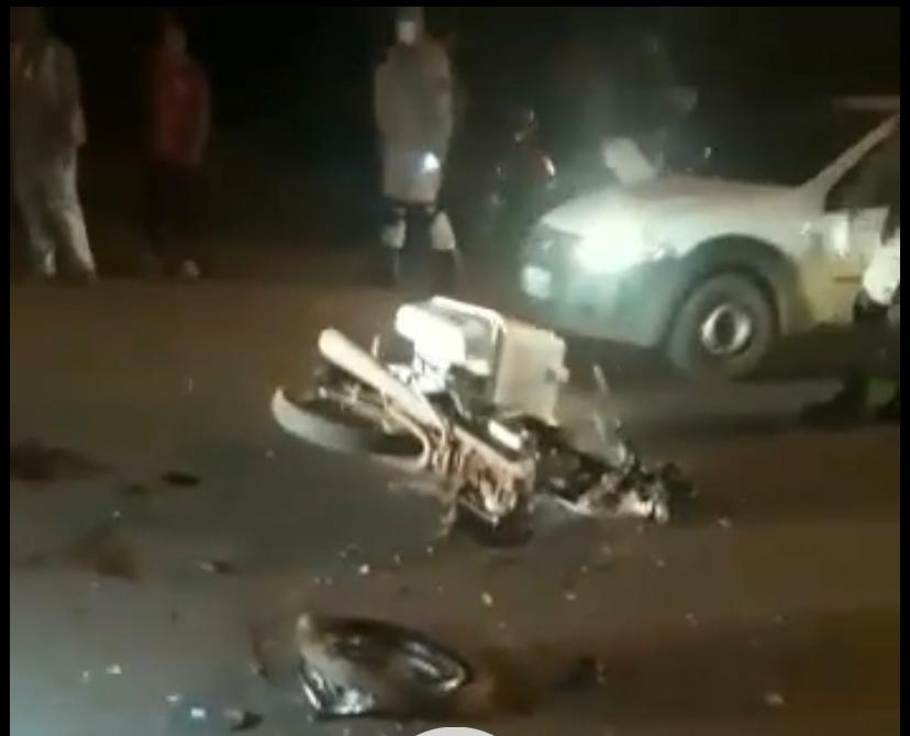 URGENTE: Colisão violenta de motocicletas deixa um morto em Sinop 11