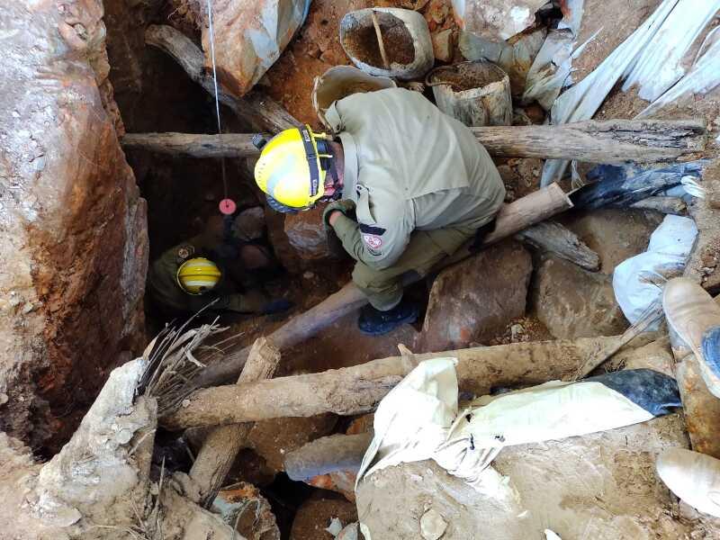 Garimpeiro morre soterrado após ser atingido por rocha