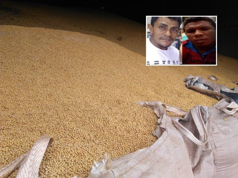 2 homens morrem soterrados por grãos de soja em silo