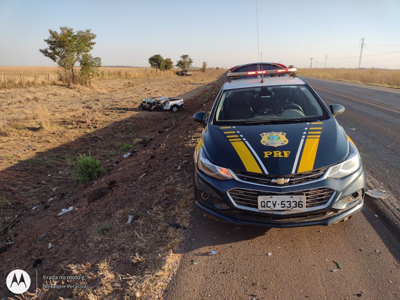 Homem morre após ter carro esmagado na BR-163 em Sorriso 4