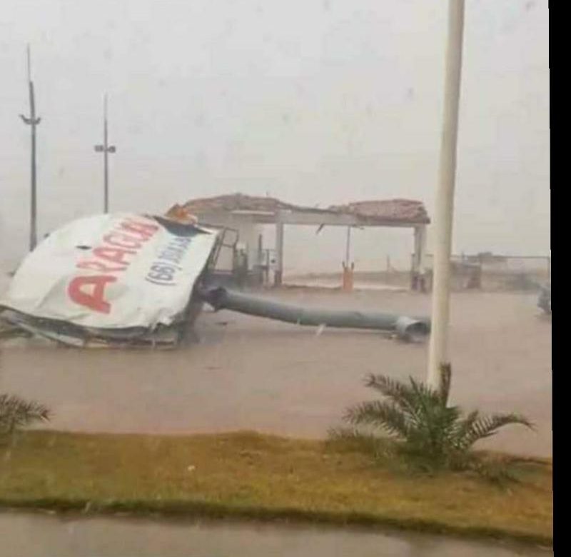 VÍDEO: Tempestade causa grandes danos em municípios de MT 3