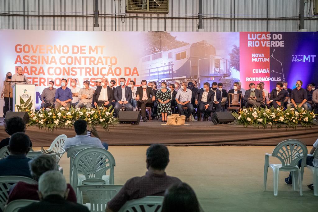 1ª Ferrovia de Mato Grosso irá impactar 26 municípios do estado