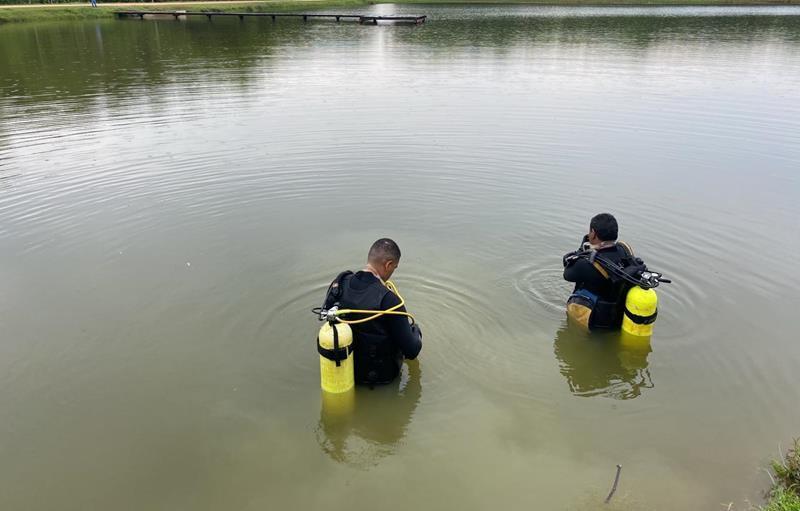 Bombeiros encontram corpo de jovem afogado em represa de MT 4