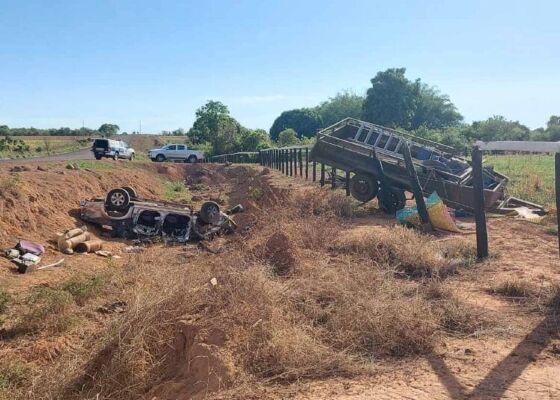 Capotamento mata Motorista em rodovia estadual de Mato Grosso 2