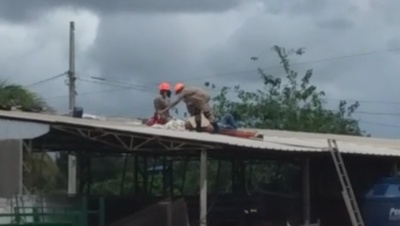SINOP: Trabalhador fica ferido após receber descarga elétrica
