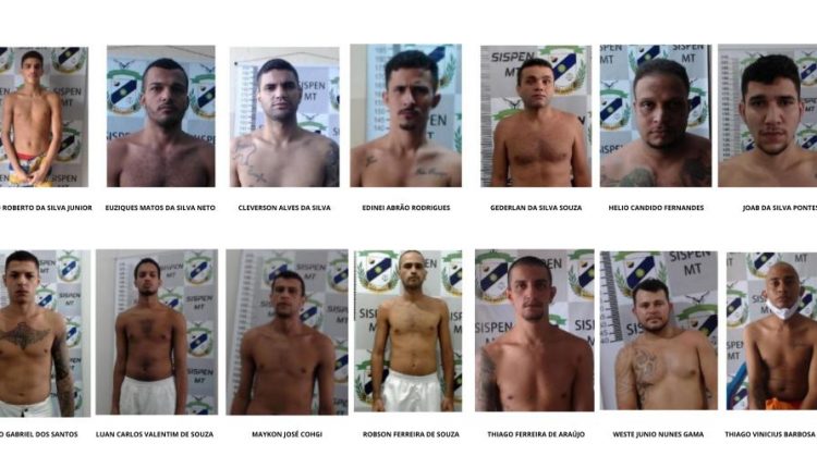 Identificados 14 fugitivos de penitenciária em Água Boa