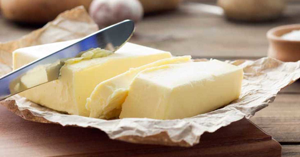 Margarina e a manteiga