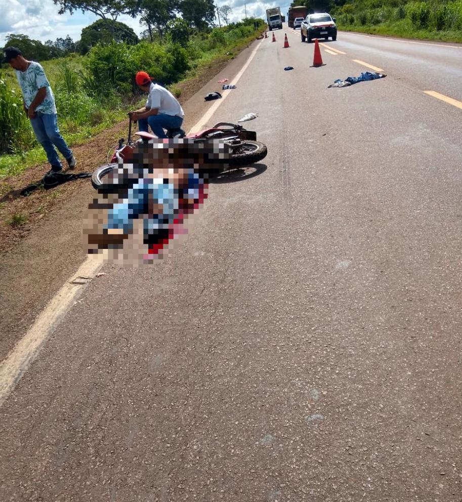 Acidente gravíssimo mata motociclista de 45 anos na MT-320 2
