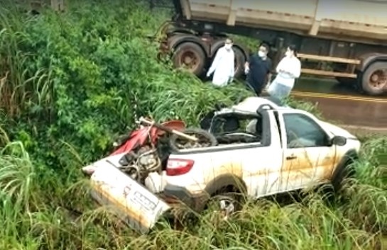 TRAGÉDIA: Motorista morre após colisão violenta na BR 163 em Itaúba