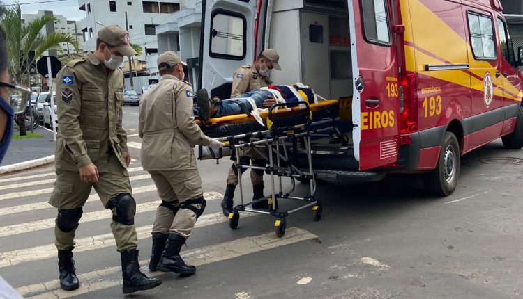 Homem fica ferido após grave colisão entre camionete e moto em Sinop 6