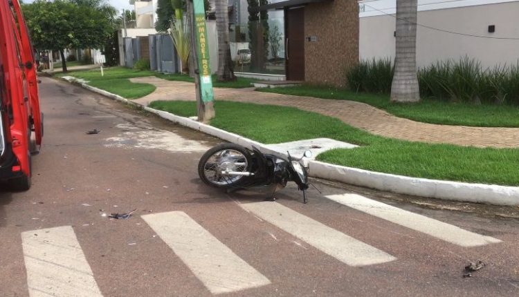 SINOP: Motociclista é arremessada após colisão violenta com veículo 11