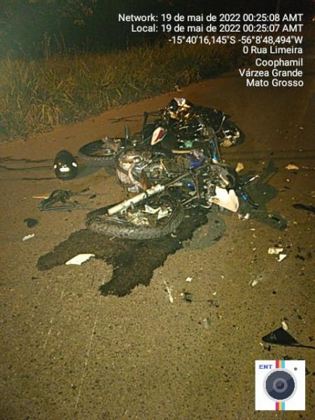Colisão frontal entre motocicletas deixa condutores mortos 1