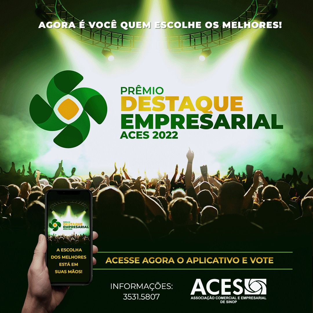 ACES lança 'Destaque Empresarial' para contemplar empresas através do voto popular