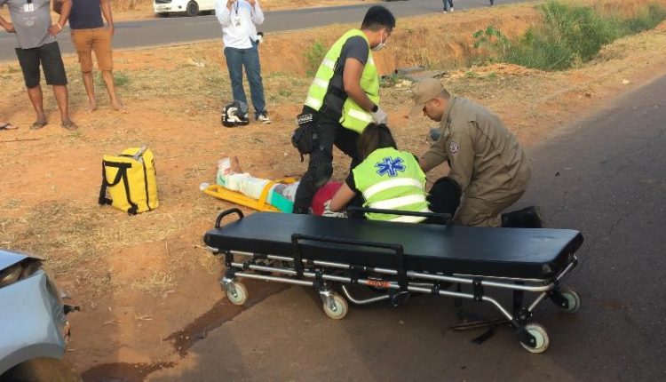 Mulher fica gravemente ferida em acidente de trânsito em Sinop 7