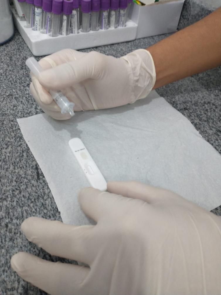 Testes rápidos contra Covid-19 são ofertados nos postos de saúde em Sinop