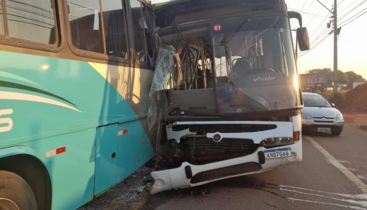 URGENTE: Acidente entre dois ônibus na lateral da BR-163 deixa feridos em Sinop 5