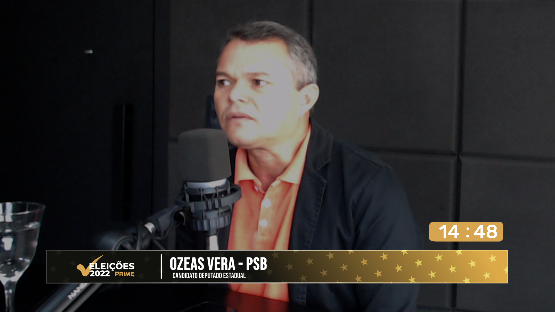 Confira a entrevista com o candidato a Deputado Estadual Ozeas Veras na Hits Prime FM 4