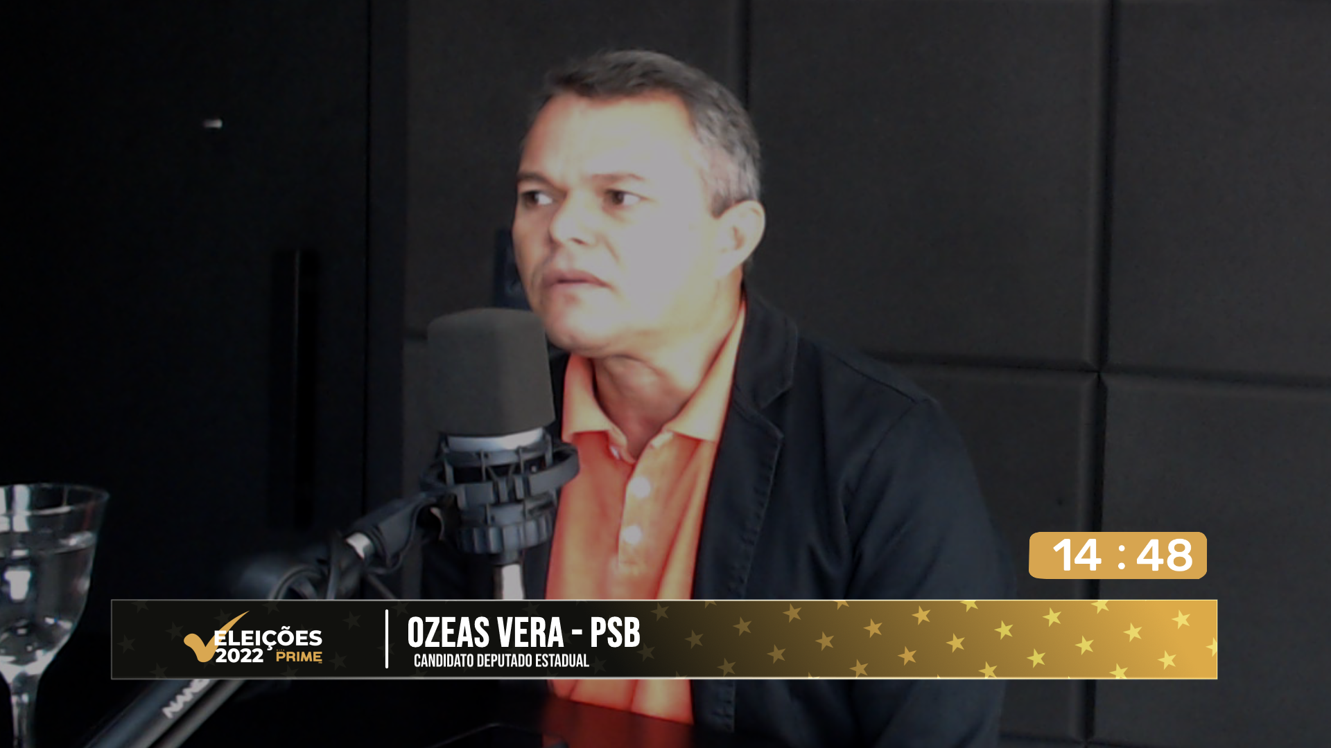 Confira a entrevista com o candidato a Deputado Estadual Ozeas Veras na Hits Prime FM 2