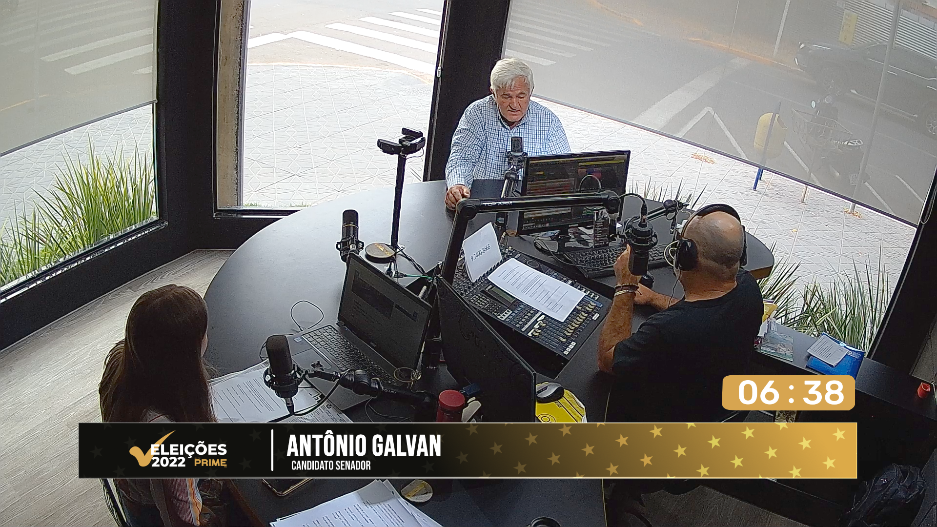 Confira a entrevista com o candidato ao Senado Antônio Galvan na Hits Prime FM 3