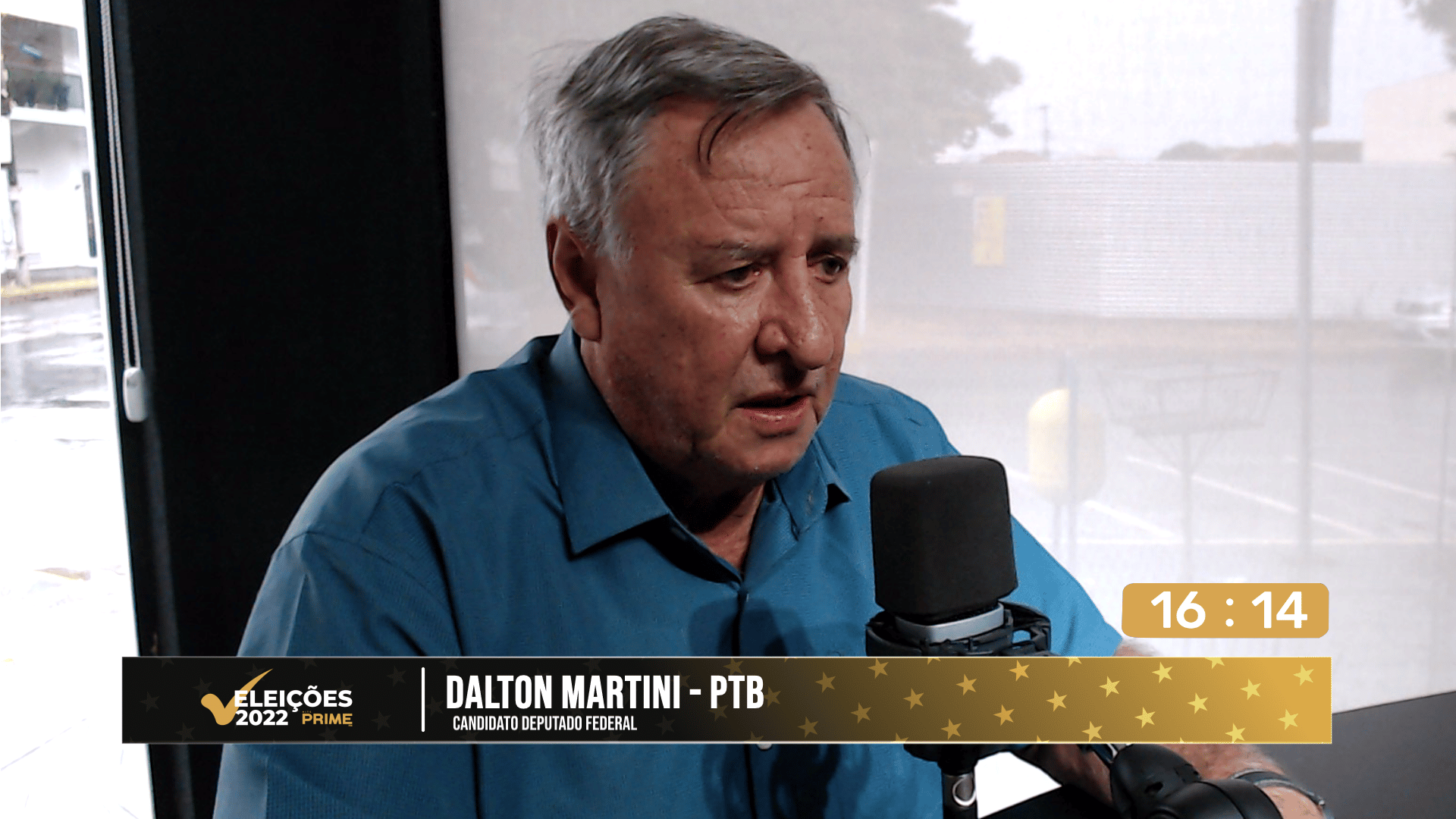 Confira a entrevista com o candidato a Deputado Federal Dalton Martini na Hits Prime FM 3